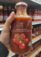 Mängden socker i Passata di "I.G.P. pomodoro di Pachino"