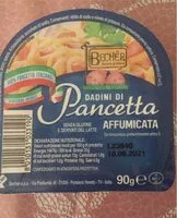 Mängden socker i Pancetta affumicata
