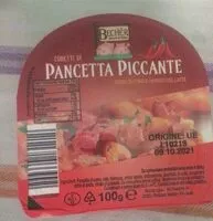 Mängden socker i Cubetti di Pancetta Piccante