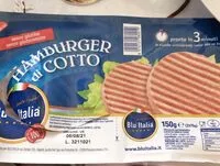 Mängden socker i Hamburger di cotto
