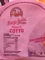 Mängden socker i Dadini di  cotto