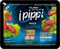 Mängden socker i IGPippi salaminIGPelati snack classico