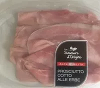 Mängden socker i Prosciutto cotto alle erbe