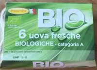 Mängden socker i 6 uova fresche biologiche-categoria A