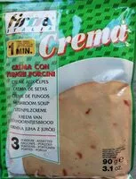 Mängden socker i Crema con Funghi Porcini