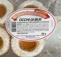 Mängden socker i occhi di bue