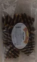 Mängden socker i Palmine di pasta sfoglia