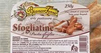 Mängden socker i Sfogliatine di pasta sfoglia