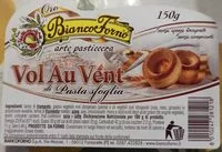 Mängden socker i Vol Au Vent di pasta sfoglia