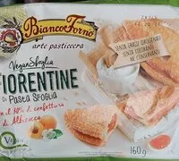 Mängden socker i Fiorentine di pasta sfoglia
