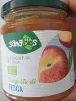 Mängden socker i Marmellate Senza Zucchero Arc En Ciel Sanabios Bio Pesca