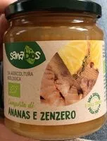 Mängden socker i Composta di ananas e zenzero