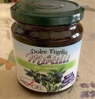 Mängden socker i Dolce voglia di mirtilli