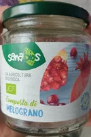 Mängden socker i composta di melograno