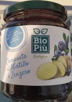 Mängden socker i Composta al Mirtillo e Zenzero - Bio Più