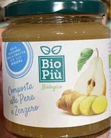 Mängden socker i Composta la pera e zenzero