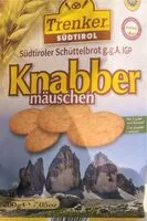 Mängden socker i Knanber mäusche