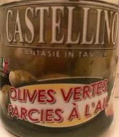 Mängden socker i Olives vertes farcies à l’ail