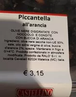 Mängden socker i Olive
