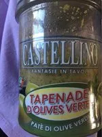Mängden socker i Tapenade d'Olives Vertes
