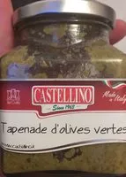 Mängden socker i Tapenade d'olives vertes