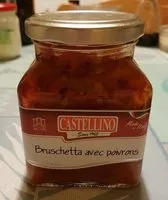 Mängden socker i Bruschetta avec poivrons