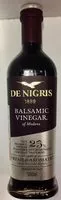 Mängden socker i De Nigris Balsamic Vinegar Whute Eagle