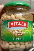 Mängden socker i Tondini