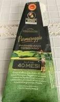 Mängden socker i Parmigiano Reggiano 40 mesi