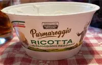 Mängden socker i Ricotta con parmigiano reggiano