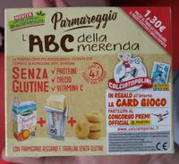 Mängden socker i L'abc della merenda con parmigiano reggiano e
