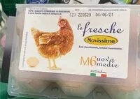 Mängden socker i Uova le fresche