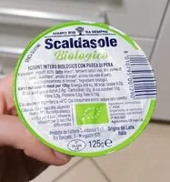 Mängden socker i Yogurt intero biologico con purea di pera