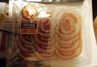 Mängden socker i Salumi di filiera Toscana