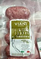 Mängden socker i Salsiccia toscana al finocchio