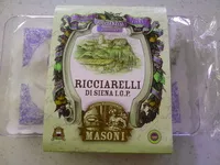 Mängden socker i Ricciarelli di siena i.g.p.