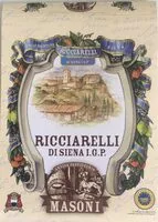 Mängden socker i RICCIARELLI DI SIENA IGP