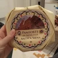 Mängden socker i Panforte di Siena IGP