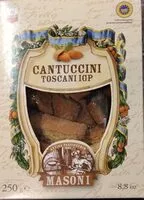 Mängden socker i Cantuccini Toscani IGP