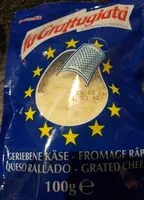 Mängden socker i Formaggio grattugiato