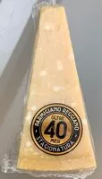 Mängden socker i Formaggio parmigiano dop