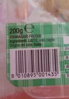 Mängden socker i Tomini Longo