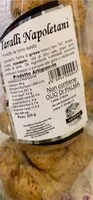Mängden socker i Taralli napoletani