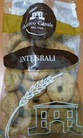 Mängden socker i Taralli integrali