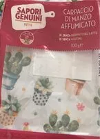 Mängden socker i Carpacio di manzo affumicato