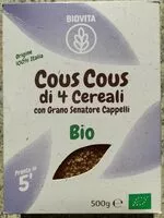 Mängden socker i Cous cous di 4 cereali