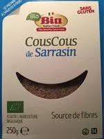 Mängden socker i Couscous de sarrasin
