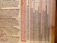 Mängden socker i Couscous de maïs et riz