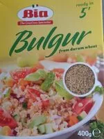 Mängden socker i Bulgur from durum wheat