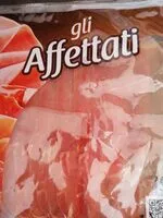 Mängden socker i Prosciutto crudo